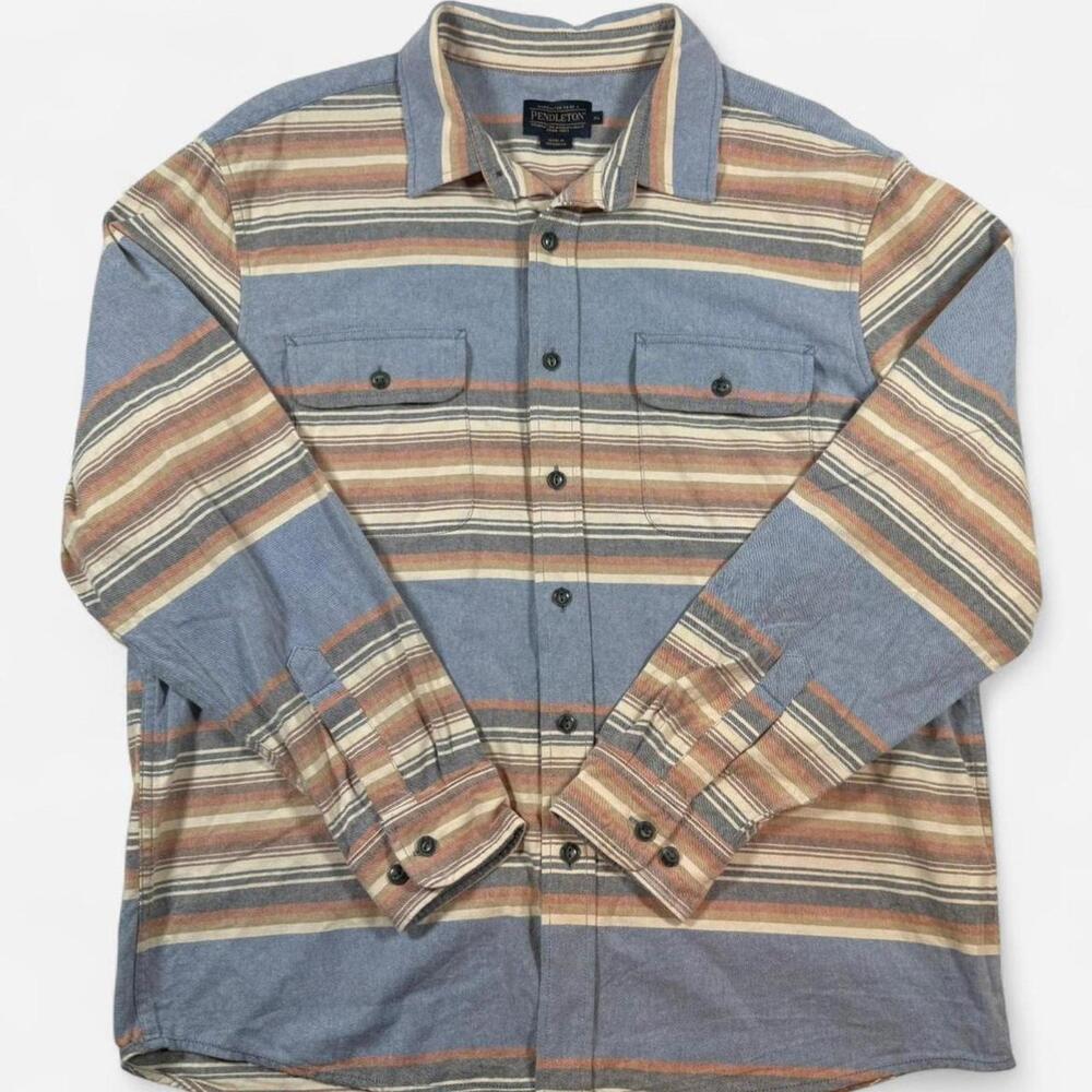 Pendleton Beach Shack Button Down Shirt Men’s XL … - image 3
